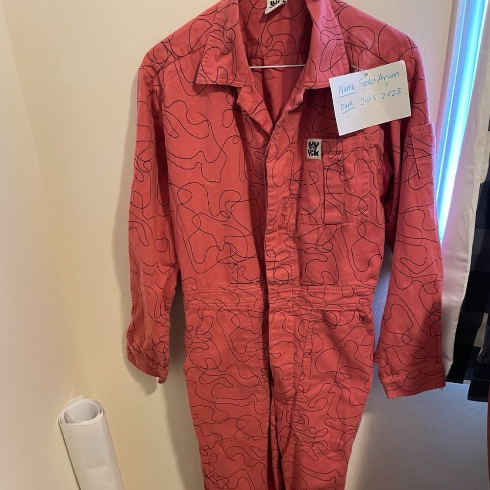 Lucy & Yak Carmen Organic Cotton Boilersuit in Peyton Print (Size Small)